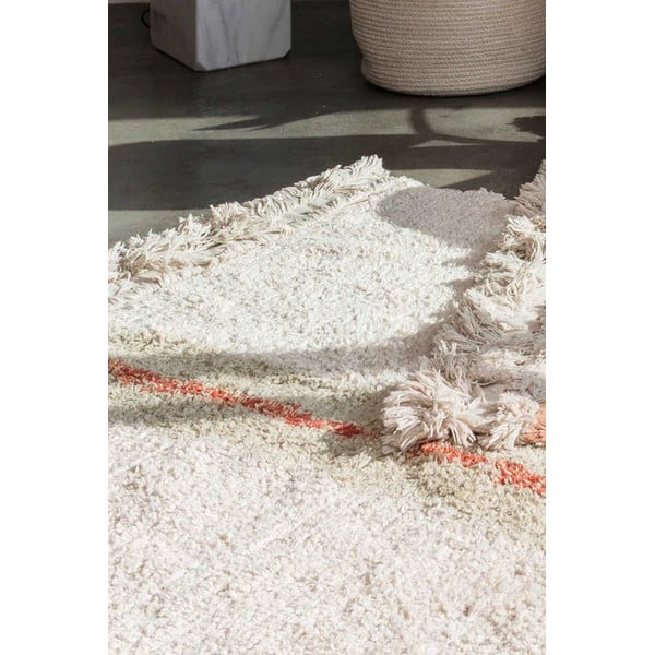 Bēšs kokvilnas celiņa paklājs 80x230 cm Duetto Sage – Lorena Canals-image-4