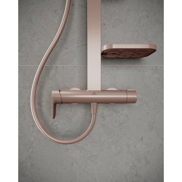 Gaiši rozā metāla dušas komplekts 111 cm ALU+ – Ideal Standard-image-1