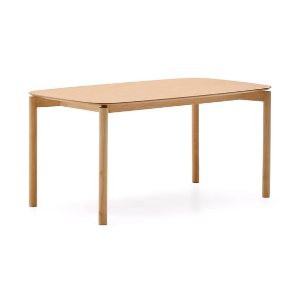 Ēdamgalds ar oškoka imitāciju 90x160 cm Indara – Kave Home