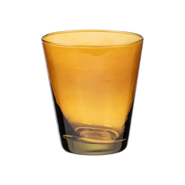 Dzeltena ūdens glāze Bitz Basics Amber, 300 ml