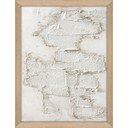 Ar rokām apgleznota glezna 32,5x42,5 cm White rock – Malerifabrikken