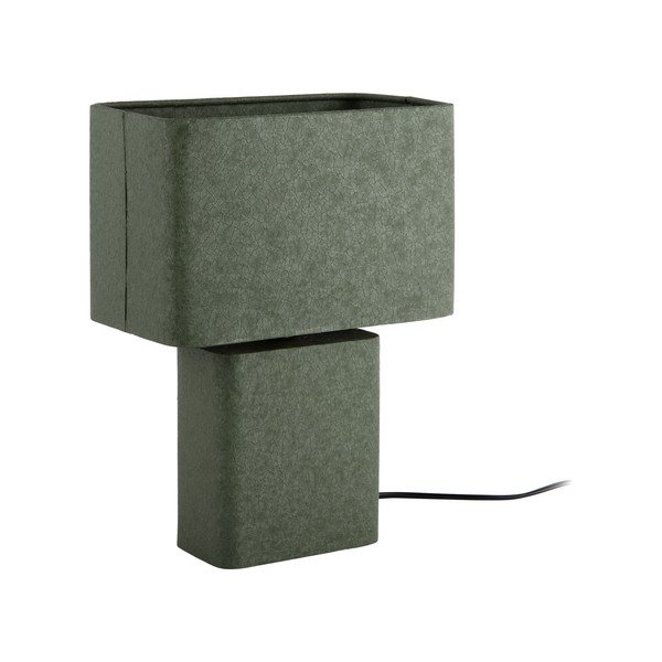 Zaļa metāla galda lampa (augstums 33 cm) Boaz Recto – Leitmotiv