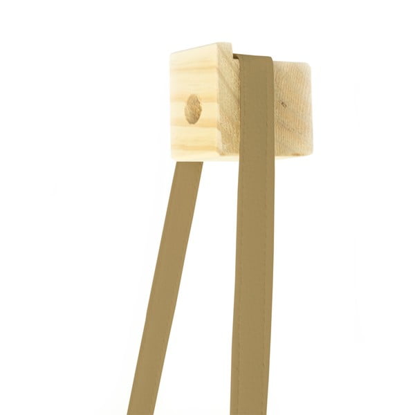 Egles koka puķu pods ar brūnu piekaramo siksnu Surdic Colgantes, 17 x 62 cm-image-1