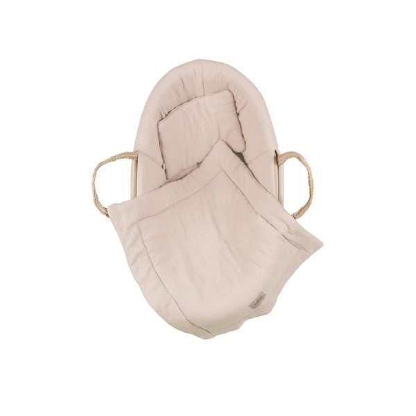 Krēmkrāsas bērnu gultiņas komplekts – Malomi Kids-image-2