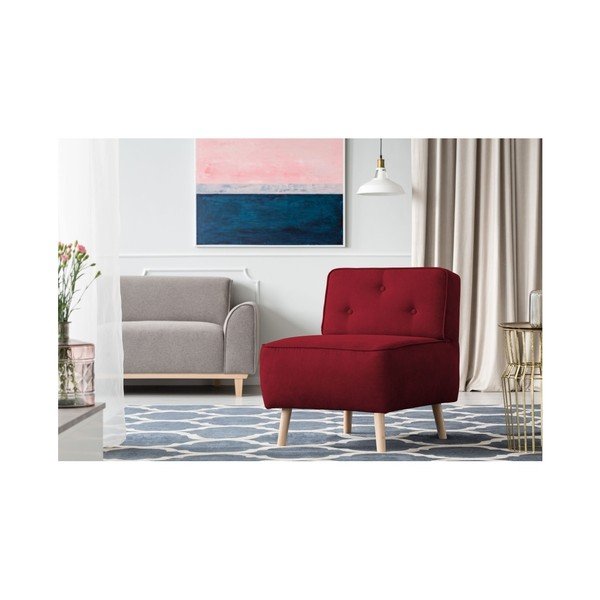 Sarkans krēsls Kooko Home Lounge-image-3