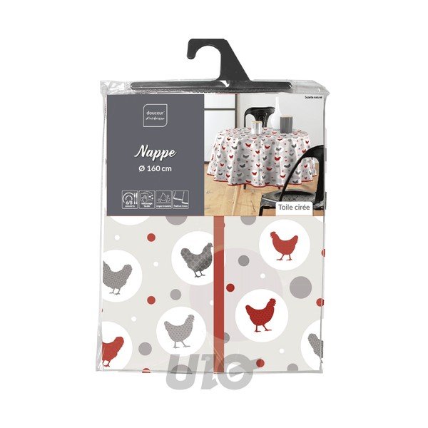 Mazgājams galdauts ø 160 cm Suzette – douceur d'intérieur-image-2