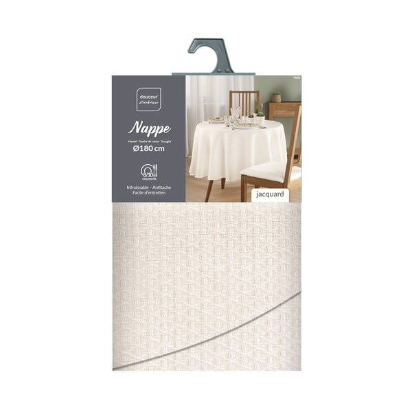 Žakarda galdauts ø 180 cm Stella – douceur d'intérieur-image-4