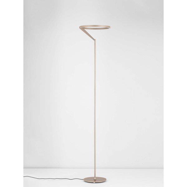 Rozā zelta krāsas alumīnija LED stāvlampa ar regulējamu spilgtumu (augstums 168 cm) Tilia – Nova Luce-image-3