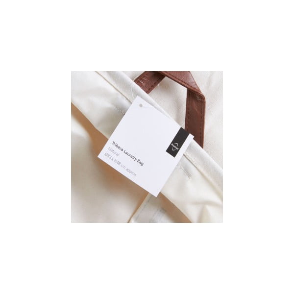 Balts veļas grozs Premier Housewares Tribeca, 54 l-image-1