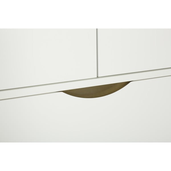 Balts drēbju skapis Woodman Kobe-image-1