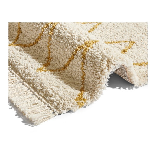 Krēmkrāsas paklājs Mint Rugs Ruby, 80 x 150 cm-image-1