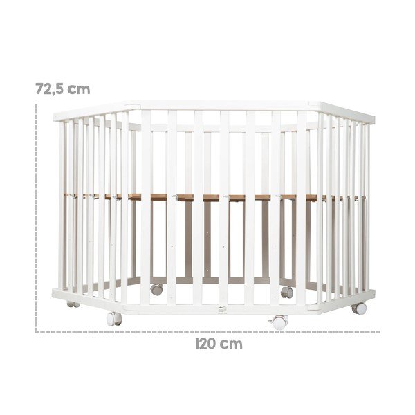 Gaiši pelēka bērnu sētiņa 119x104 cm Sternenzauber – Roba-image-1