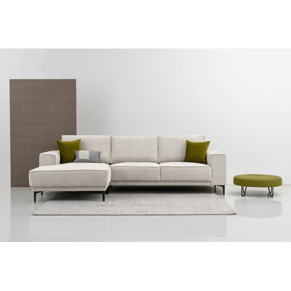 Krēmkrāsas stūra dīvāns (ar kreiso stūri) Copenhagen – Scandic-image-1