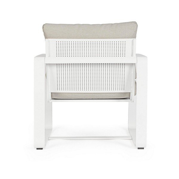 Balts metāla dārza atpūtas krēsls Merrigan   – Bizzotto-image-4