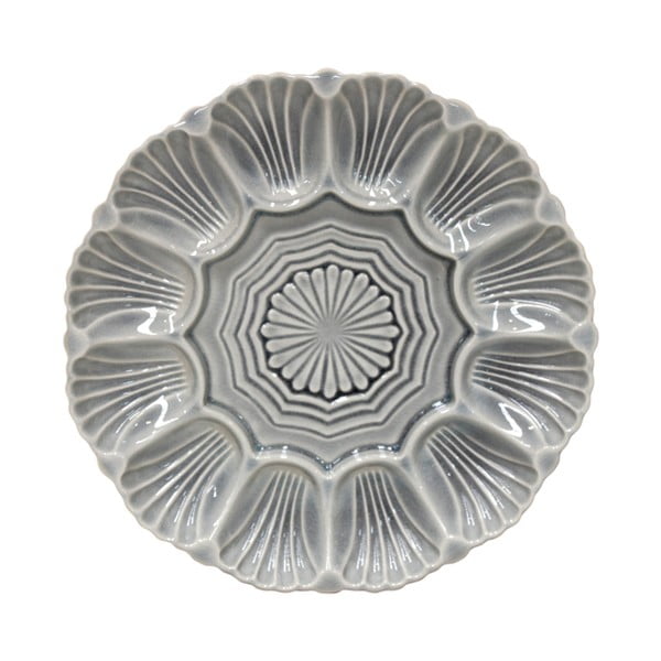 Pelēks keramikas šķīvis Costa Nova Cristal, ⌀ 25 cm