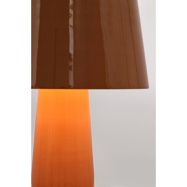 Oranža metāla LED galda lampa ar metāla abažūru (augstums 51 cm) Turner – Bizzotto-image-2