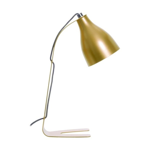 Galda lampa zelta krāsā Leitmotiv Barefoot