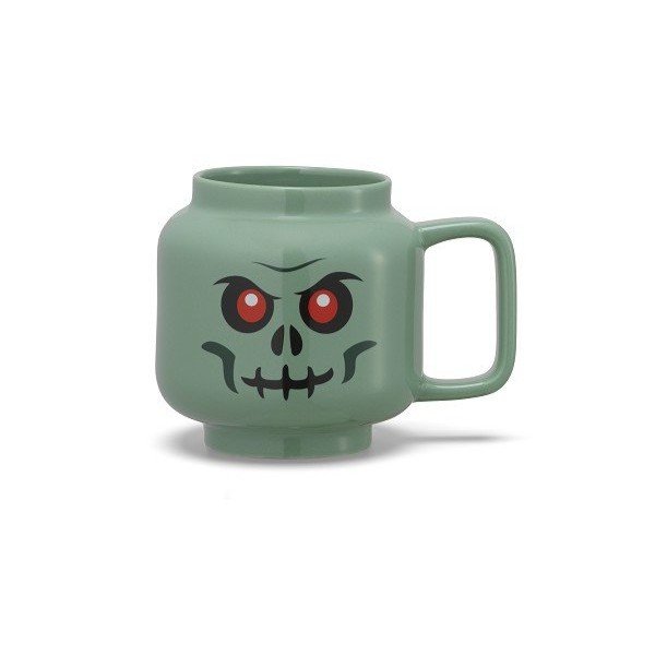 Zaļa keramikas bērnu krūze 530 ml – LEGO®