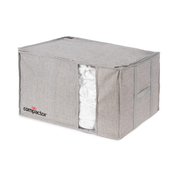 Pelēka vakuuma uzglabāšanas kaste Compactor Oxford, 210 l-image-4