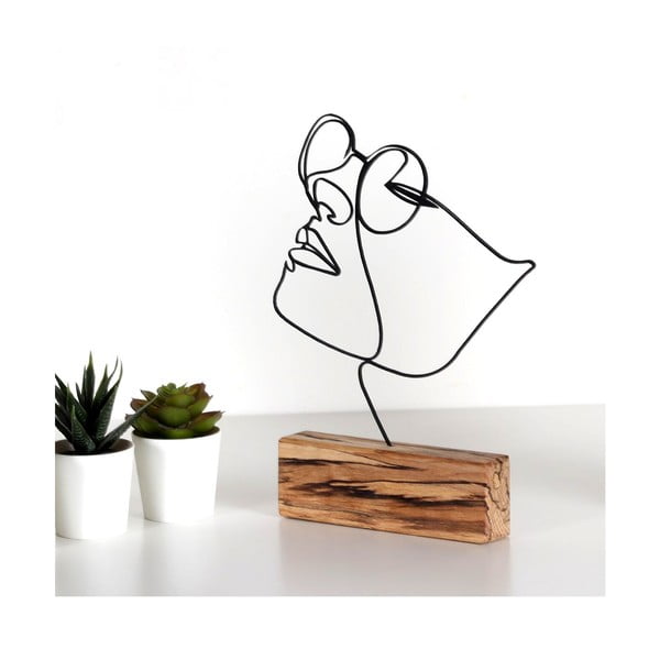 Metāla statuete Girl – Mioli Decor-image-2