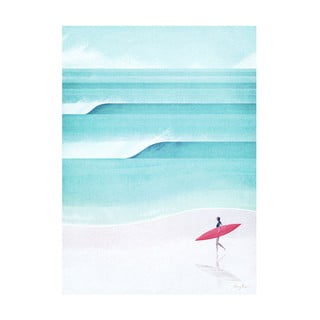 Plakāts 30x40 cm Surf Girl IV – Travelposter