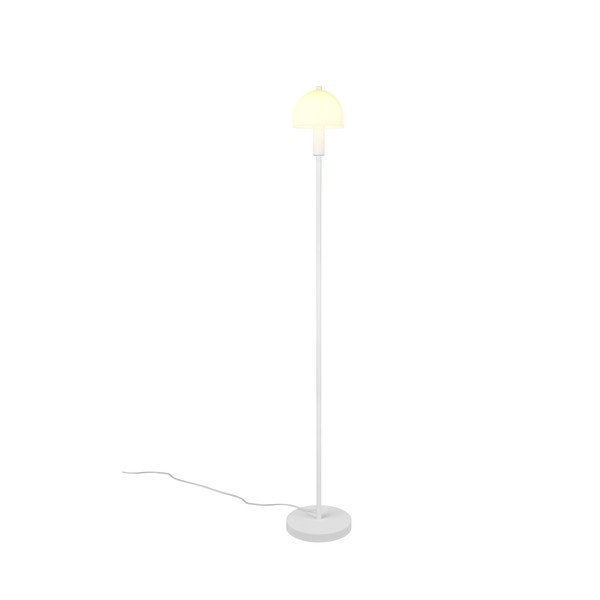 Balta stāvlampa ar stikla abažūru (augstums 120 cm) Glenn – Reality-image-3