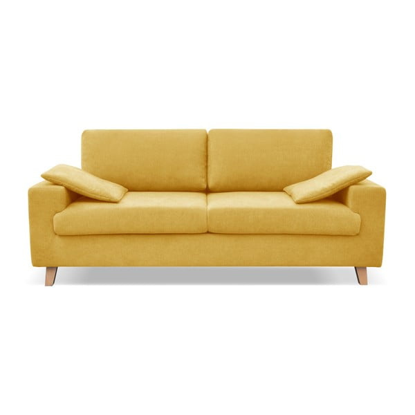 Dzeltenais dīvāns trīs personām Cosmopolitan dizains Caracas