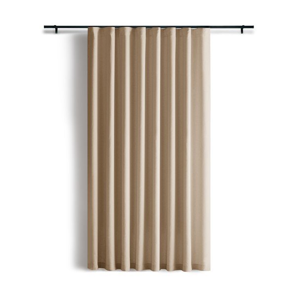 Bēšs daļēji gaismu necaurlaidīgs aizkars Calisto – Filumi