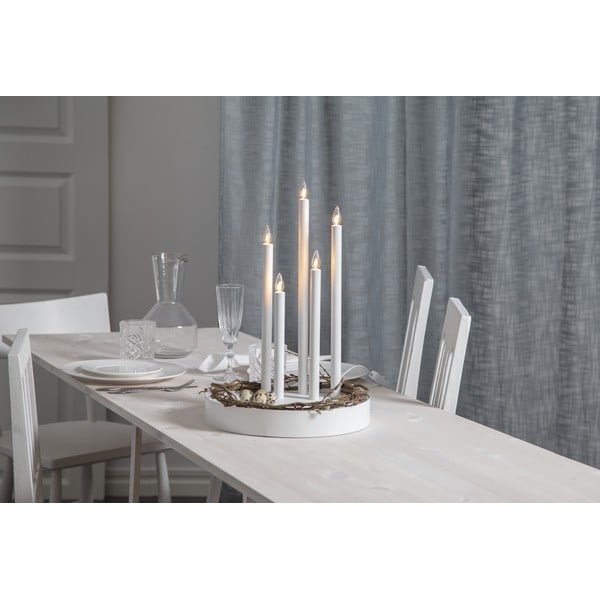 Balts gaismas dekors ø 32 cm Deco – Star Trading-image-4