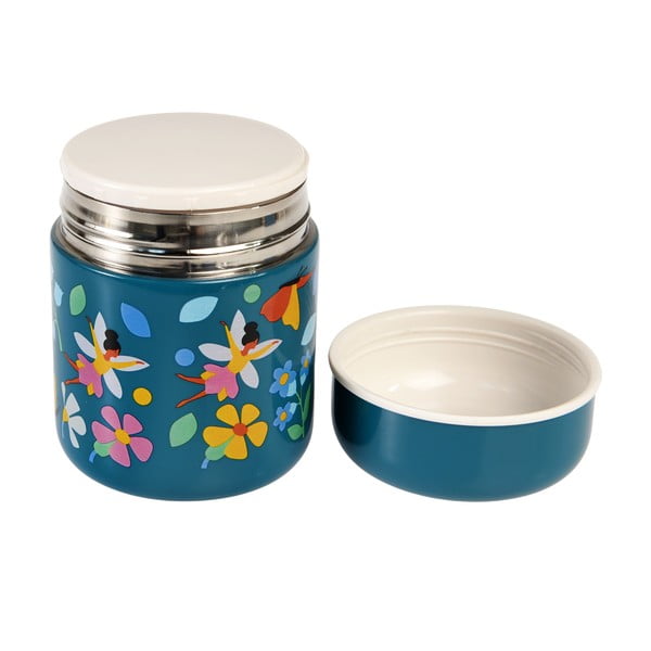 Zils termoss pārtikai/bērnu 280 ml Fairies in the Garden – Rex London-image-2