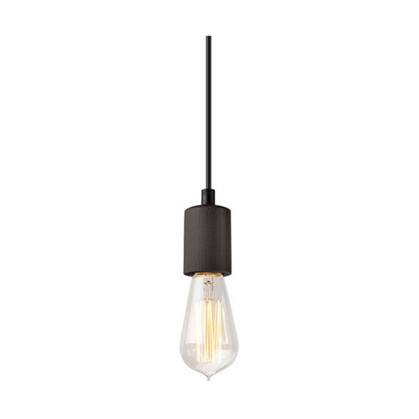Melna piekaramā lampa Leon – LAMKUR-image-4
