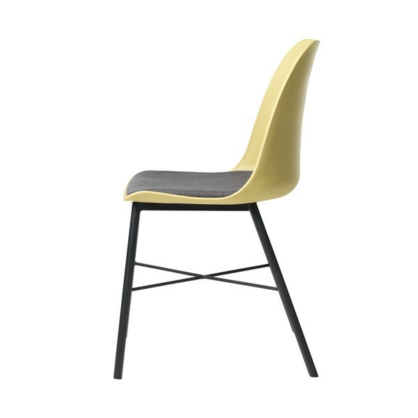 2 dzeltenu un pelēku krēslu komplekts Unique Furniture Whistler-image-2