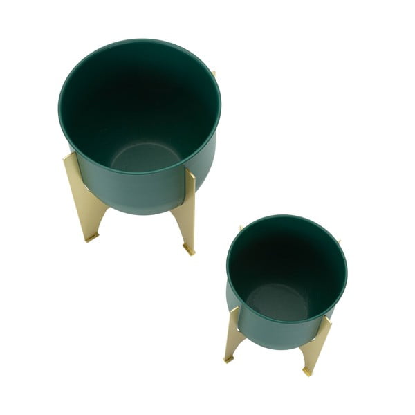 Metāla puķu poda apvalki (2 gab.) ø 24 cm Grent Shet – Mauro Ferretti-image-2