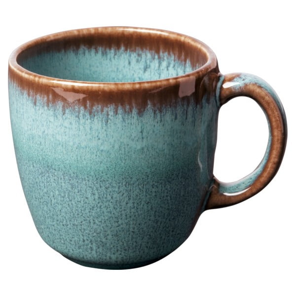 Zili brūna keramikas krūze Villeroy & Boch Like Lave, 190 ml