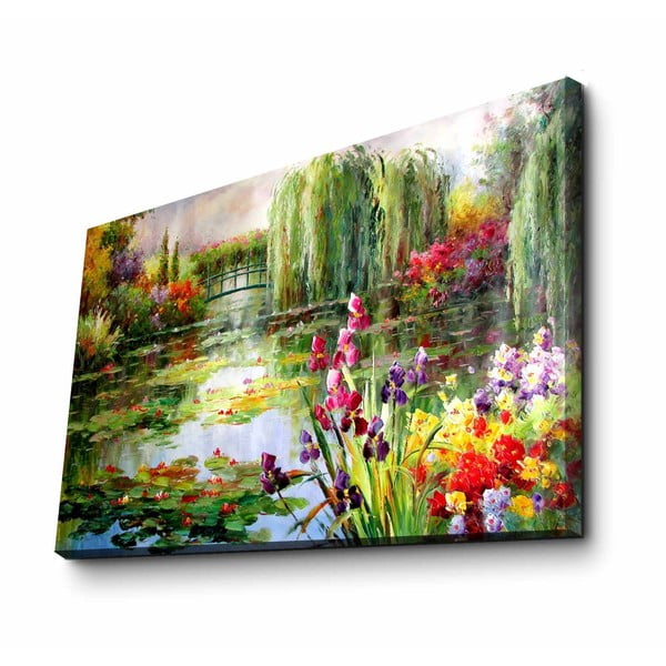 Sienas glezna uz audekla Impressionist Garden, 70 x 45 cm-image-2