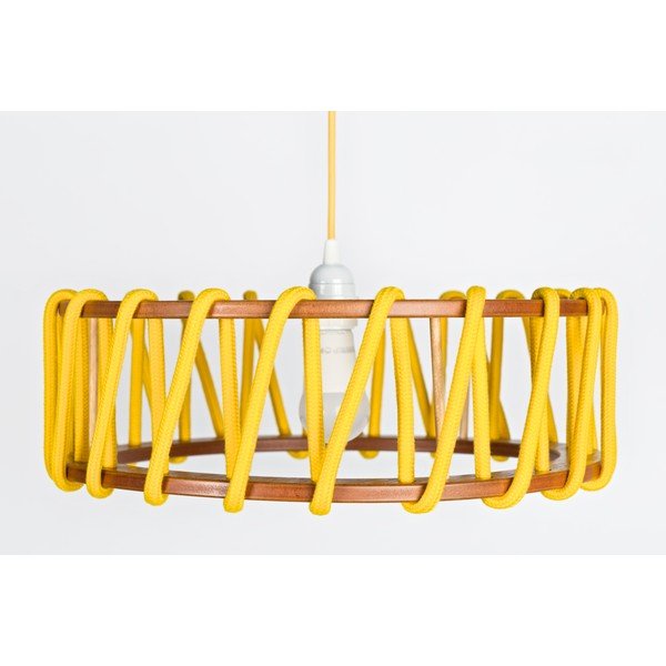 Dzeltena griestu lampa EMKO Macaron, ø 45 cm-image-3