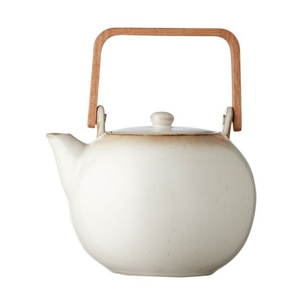 Bēša keramikas tējkanna ar sietiņu 1,2 l Gastro Cream – Bitz