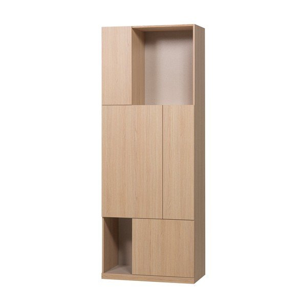 Dabīga toņa modulārais skapis 80x215 cm Build – WOOOD