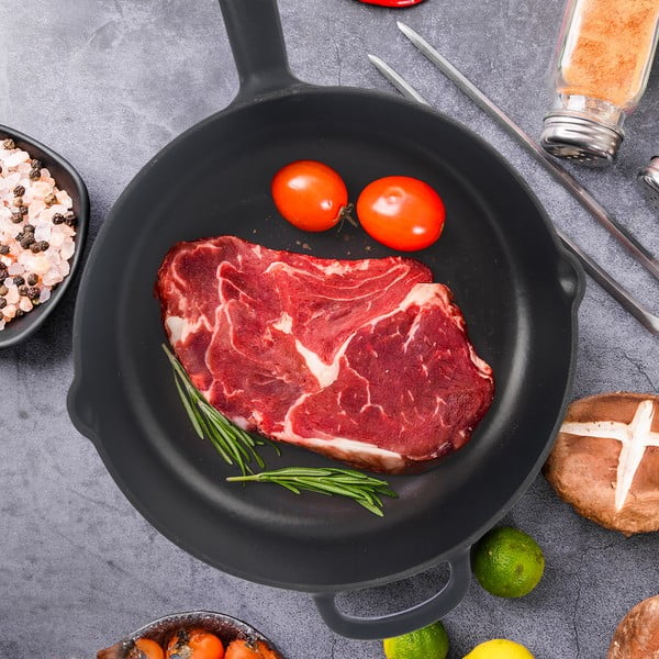 Čuguna panna ø 24 cm LITINA SMALT – Orion-image-1