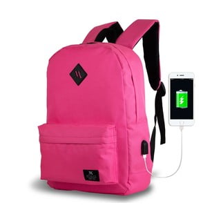Rozā mugursoma ar USB portu My Valice SPECTA Smart Bag