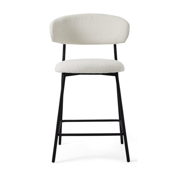 Balti bāra krēsli (2 gab.) (sēdekļa augstums 65 cm) Diana – Furnhouse