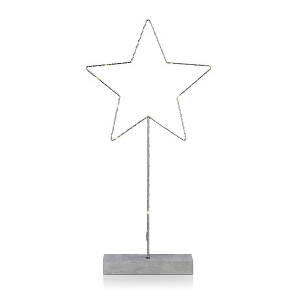 Markslöjd Malin Star LED stāvlampa, augstums 51 cm