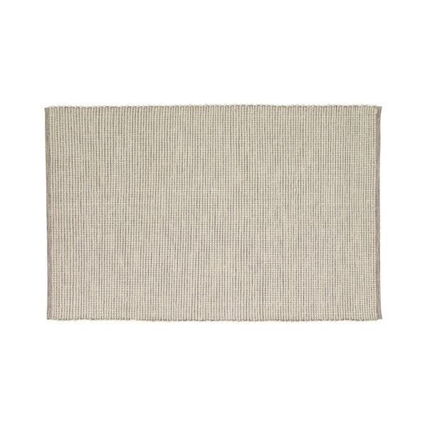 Gaiši pelēks divpusējs/ar rokām darināts paklājs no vilnas maisījuma 200x300 cm Poppy – Hübsch