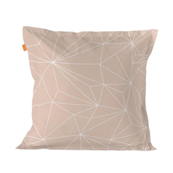 Kokvilnas spilvendrāna Blanc Range, 60 x 60 cm-image-1