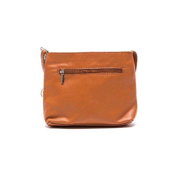Ādas rokassoma Roberta M 241s Cognac-image-1