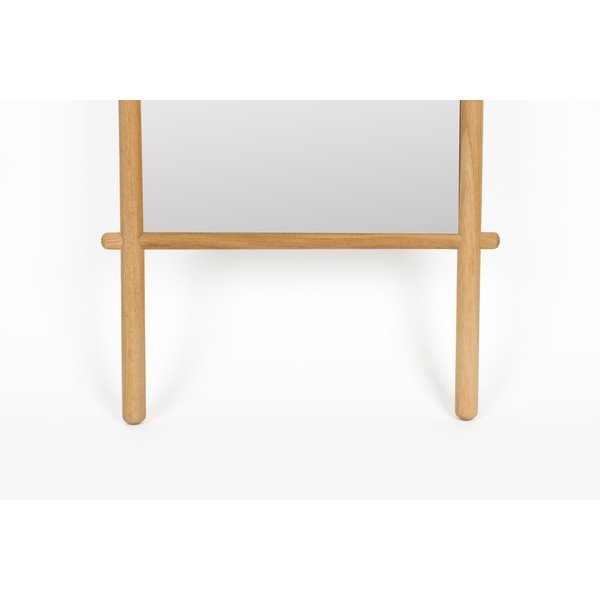 Grīdas spogulis ar masīvkoka rāmi 58x160 cm Solene – White Label-image-3