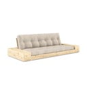 Bēšs izvelkamais dīvāns 244 cm Base – Karup Design