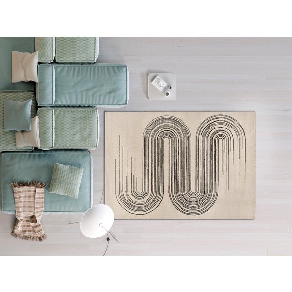 Krēmkrāsas paklājs 140x200 cm Garden – Universal-image-2