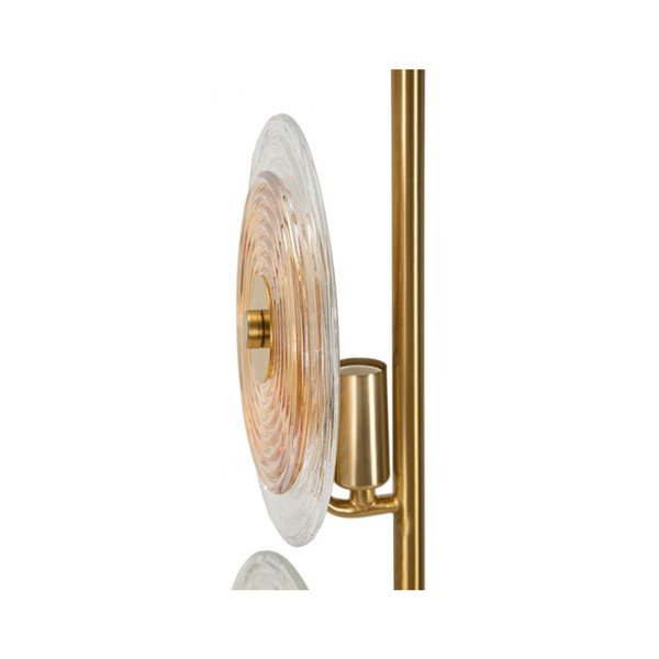 Zelta krāsas galda lampa ar stikla abažūru (augstums 63 cm) Venice – Mauro Ferretti-image-3