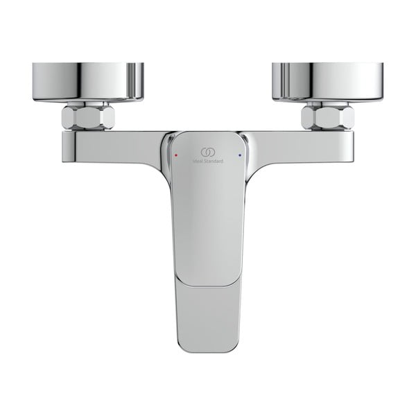 Spīdīgas sudraba krāsas jaucējkrāns vannai/sienas Ceraplan – Ideal Standard-image-3